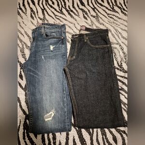 Stylish Men's Blue Jeans